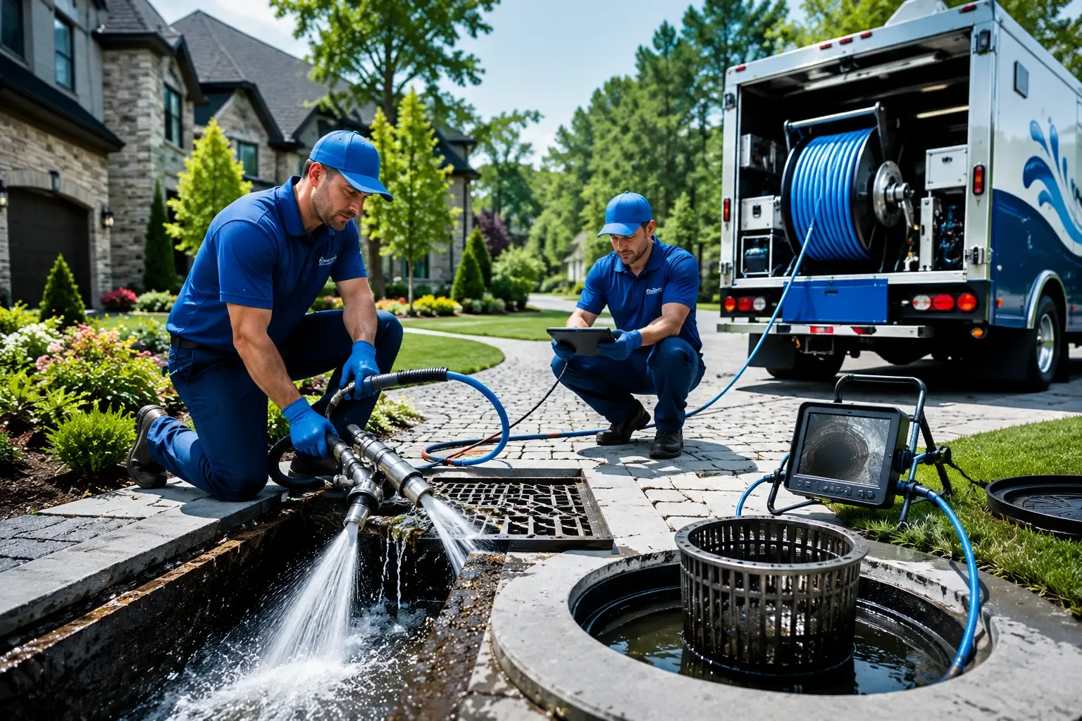 Local outdoor drain cleaning professionals in Pelham, GA